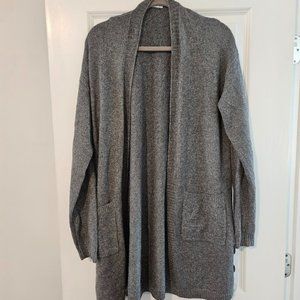 NWOT Gray Long Cardigan Style Sweater